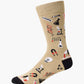 MENS MAD SCIENTIST BAMBOO SOCK