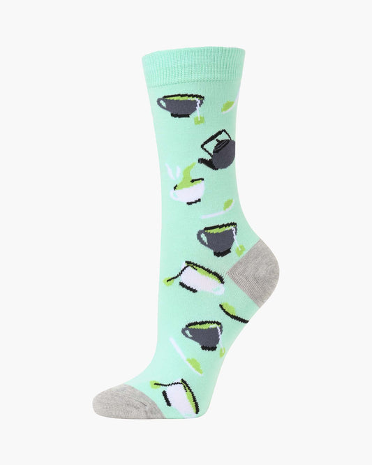 WOMENS MATCHA BETTER BAMBOO SOCK