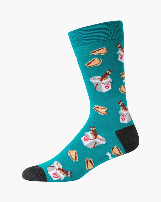 MENS NOODLE FORTUNE BAMBOO SOCK
