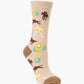 WOMENS OFF AND RACING BAMBOO SOCK