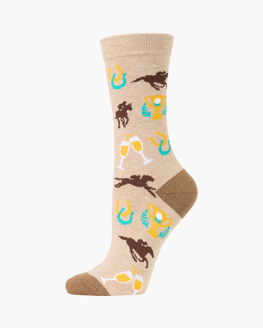 WOMENS OFF AND RACING BAMBOO SOCK