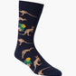 MENS OUTBACK ROO CREW BAMBOO SOCK