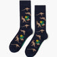 MENS OUTBACK ROO CREW BAMBOO SOCK