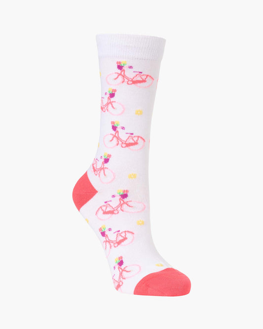 WOMENS PEDAL AND BLOOM BAMBOO SOCK