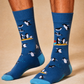 2PK DUO MENS & KIDS PENGUINS BAMBOO SOCKS
