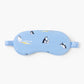 WOMENS SUNSET PENGUINS SLEEP MASK