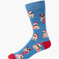 MENS PUG-A LA LA LA BAMBOO SOCK
