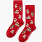 WOMENS PUG-A LA LA LA BAMBOO SOCK
