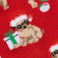 WOMENS PUG-A LA LA LA BAMBOO SOCK