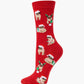 WOMENS PUG-A LA LA LA BAMBOO SOCK