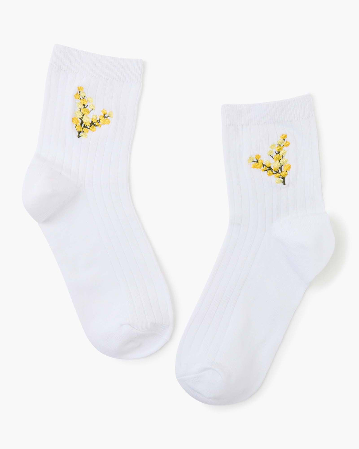 WOMENS QUARTER CREW WATTLE BAMBOO SOCK