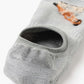 MENS SAFARI STRIPES & SPOTS 2PK BAMBOO INVISIBLE SOCKS