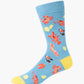 MENS SHELL YEAH BAMBOO SOCK