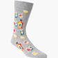 MENS SHOTS FIRED BAMBOO SOCK