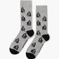 MENS SILVERBACK GORILLA BAMBOO SOCK