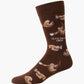 MENS SLOW BREW CREW BAMBOO SOCK