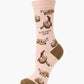 WOMENS SLOW BREW CREW BAMBOO SOCK