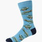 MENS FRESHWATER SNAPPER BAMBOO SOCK