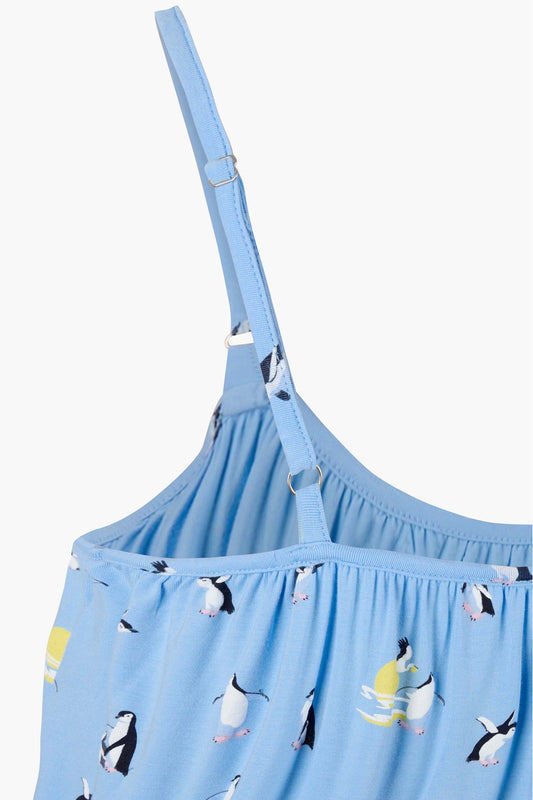 WOMENS SUNSET PENGUINS JERSEY NIGHTIE