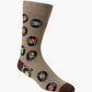 MENS SPIN IT VINYL BAMBOO SOCK