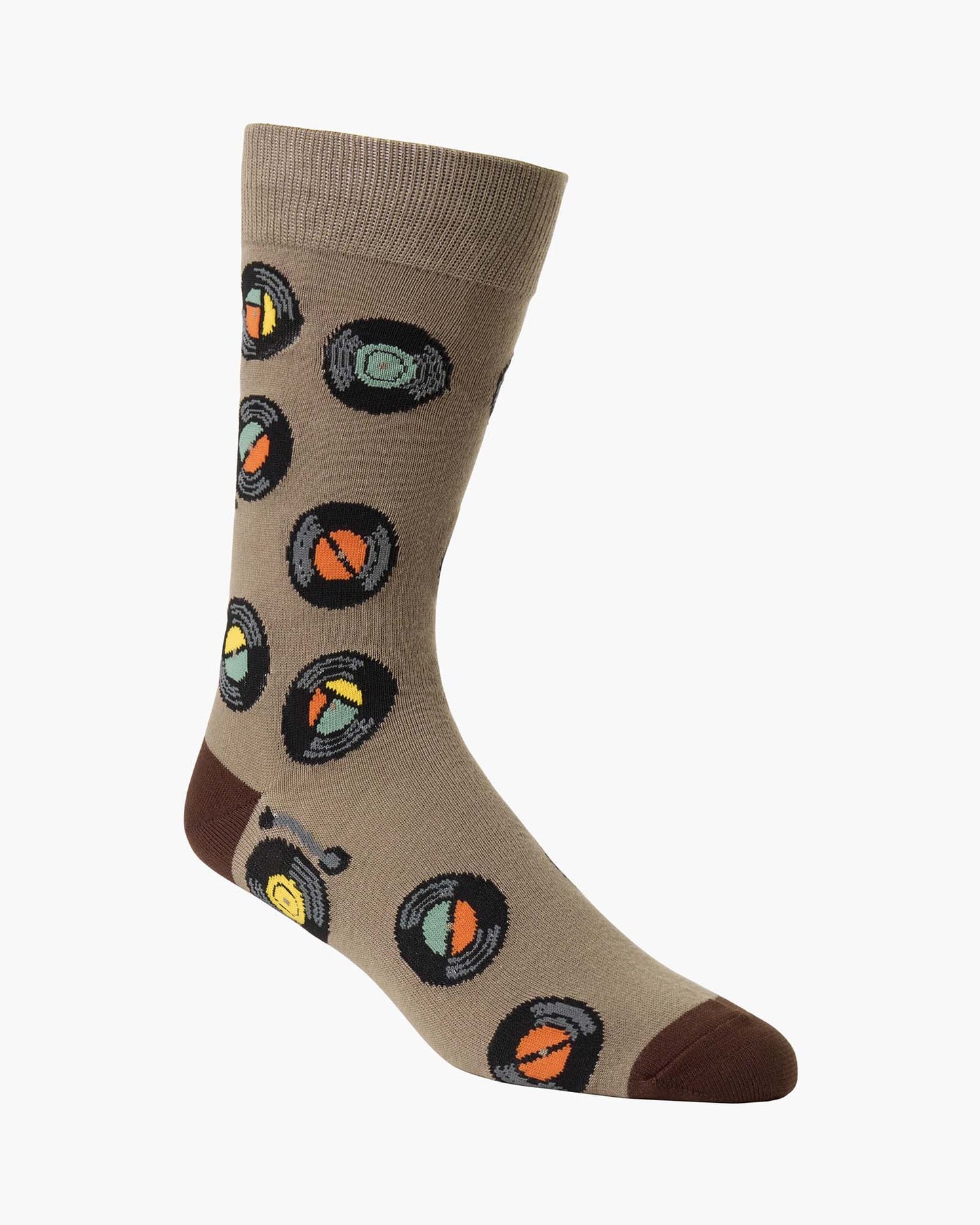 MENS SPIN IT VINYL BAMBOO SOCK