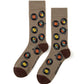 MENS SPIN IT VINYL BAMBOO SOCK