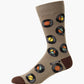 MENS SPIN IT VINYL BAMBOO SOCK
