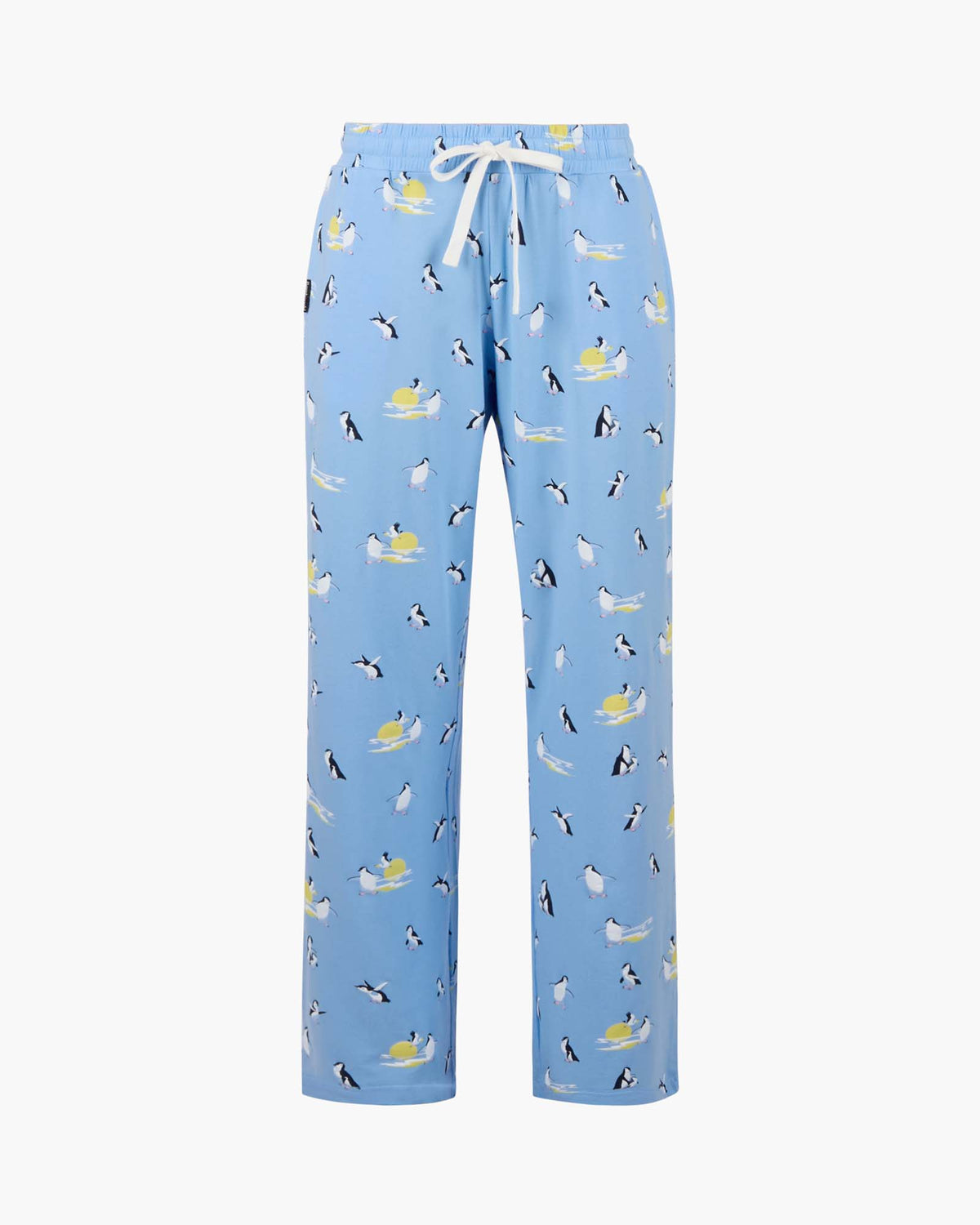 WOMENS SUNSET PENGUINS BAMBOO JERSEY SLEEP PANT