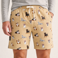 MENS FUR REAL BAMBOO JERSEY SLEEP SHORT