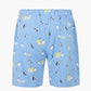 MENS SUNSET PENGUINS BAMBOO JERSEY SLEEP SHORT