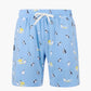 MENS SUNSET PENGUINS BAMBOO JERSEY SLEEP SHORT