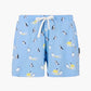 WOMENS SUNSET PENGUINS BAMBOO JERSEY SLEEP SHORT