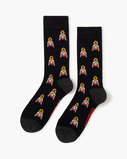 MENS SUMO BAMBOO SOCK