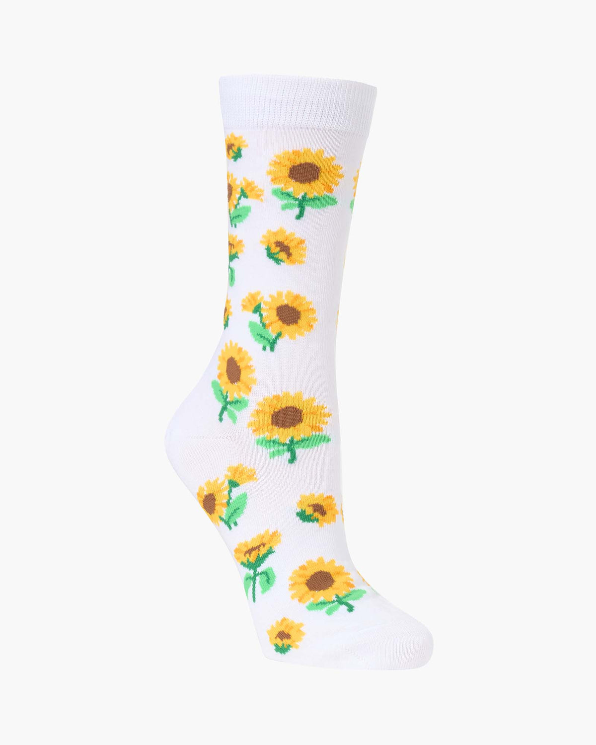 WOMENS SUNFLOWERS BAMBOO SOCK