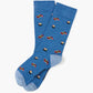 MENS SUSHI COMFORT LOOSE TOP BAMBOO SOCK