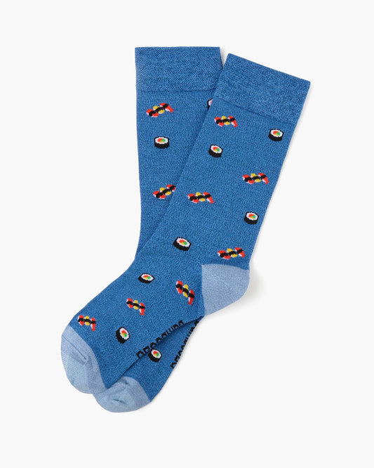 MENS SUSHI COMFORT LOOSE TOP BAMBOO SOCK