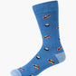 MENS SUSHI COMFORT LOOSE TOP BAMBOO SOCK