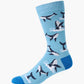 MENS THE BREACHER WHALE BAMBOO SOCK