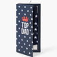 MENS TOP DAD STARS BAMBOO SOCK CARD