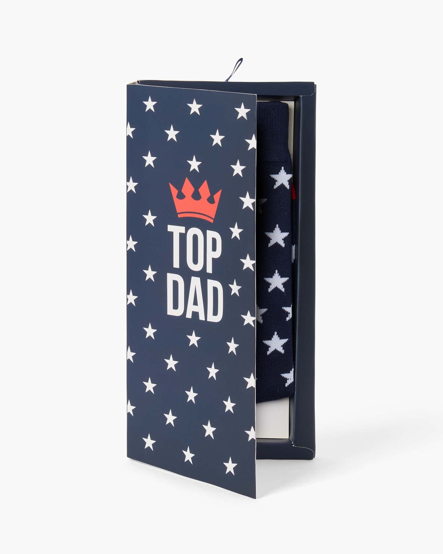 MENS TOP DAD STARS BAMBOO SOCK CARD