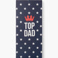 MENS TOP DAD STARS BAMBOO SOCK CARD