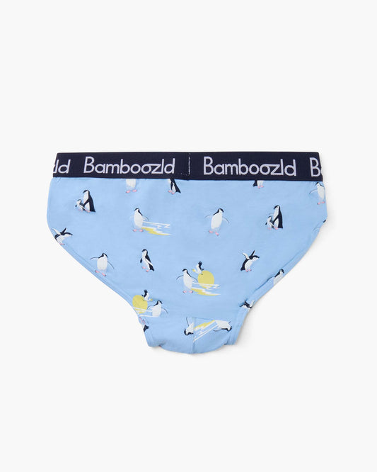 MENS SUNSET PENGUINS BAMBOO BRIEF