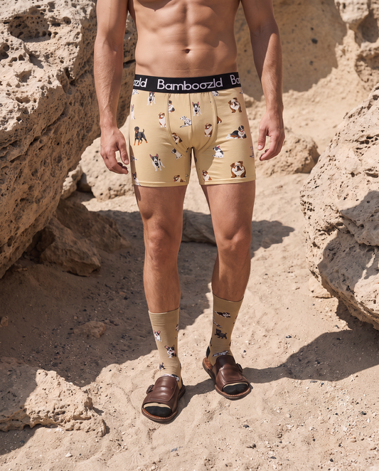 MENS FUR REAL BAMBOO TRUNK