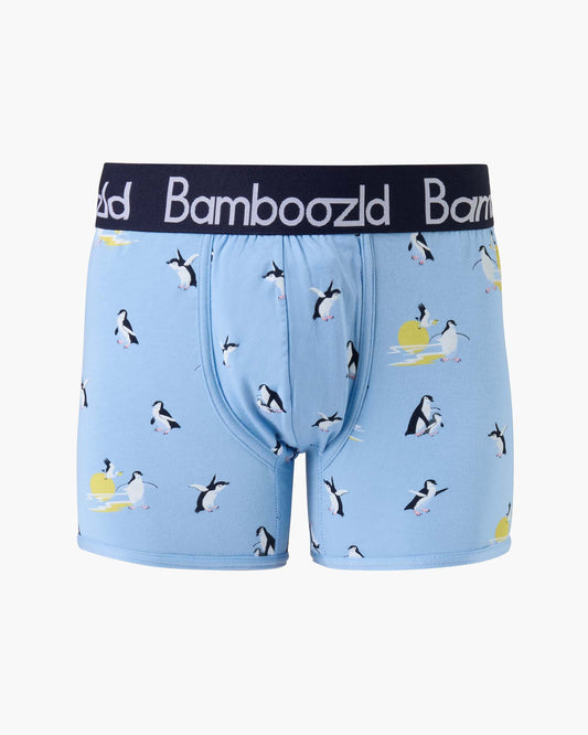 MENS SUNSET PENGUINS BAMBOO TRUNK