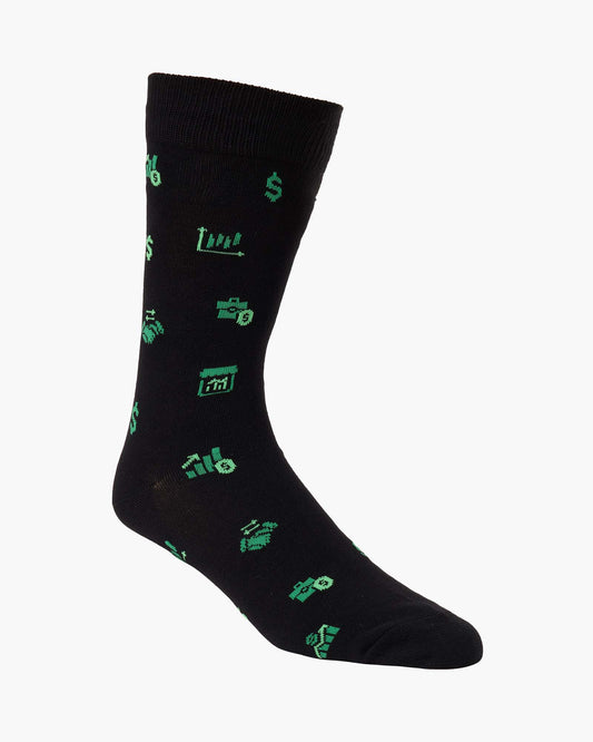 MENS WALL STREET BAMBOO SOCK
