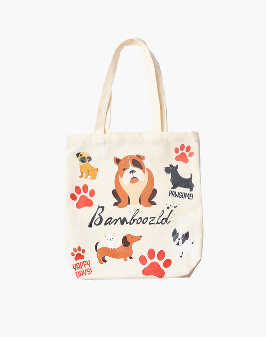 BAMBOOZLD DOGS TOTE BAG