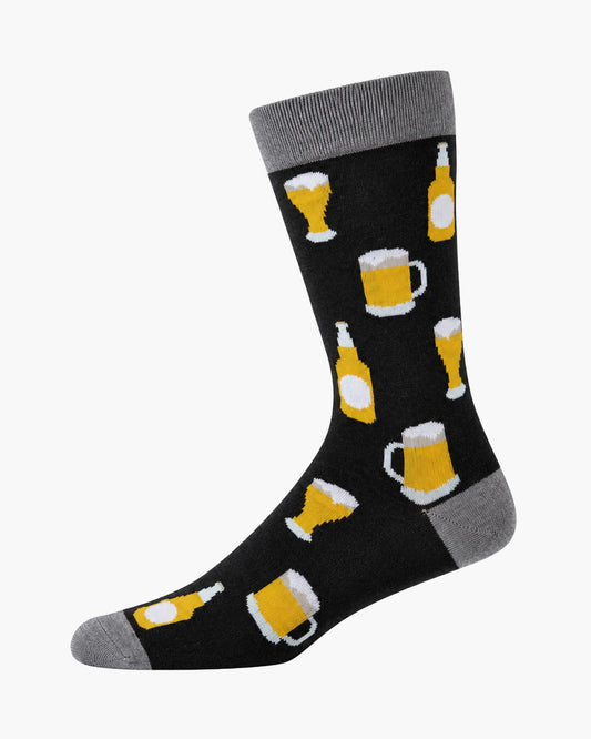 MENS BEER BAMBOO SOCK