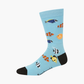 MENS AQUARIUM BAMBOO SOCK