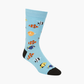 MENS AQUARIUM BAMBOO SOCK