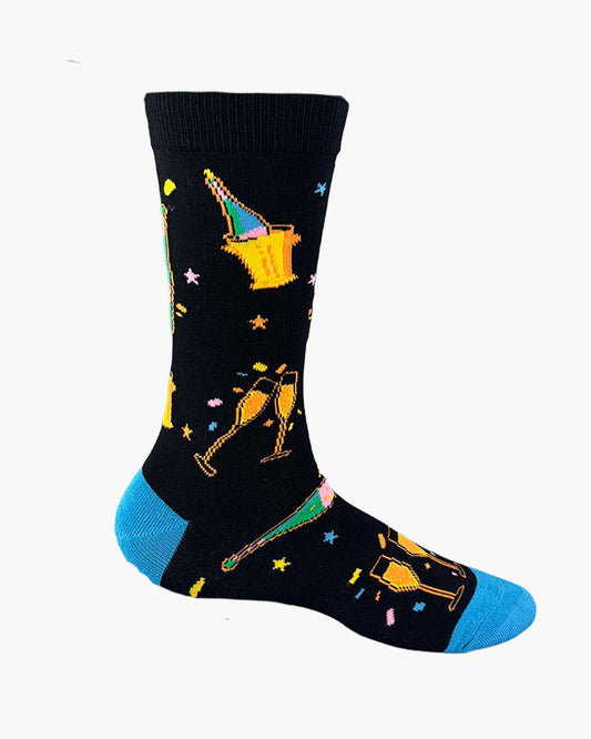 MENS LET'S CELEBRATE BAMBOO SOCK